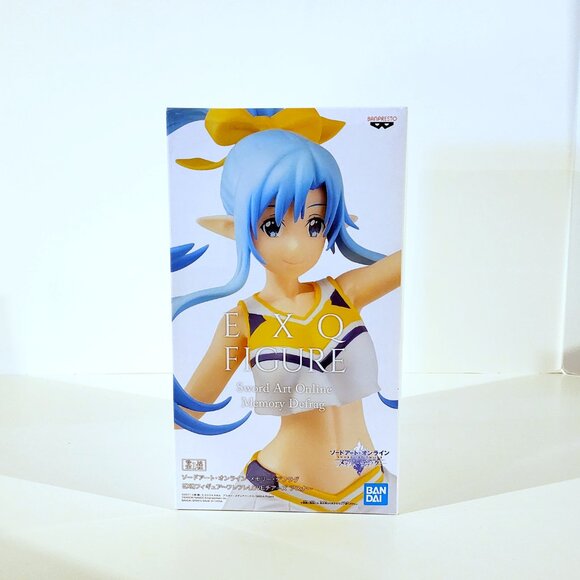New Banpresto Sword Art Online Memory Defrag Asuna Cheering Figure 22cm Japan - Picture 2 of 5